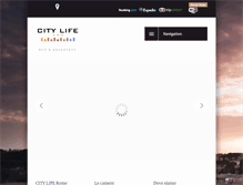 Tablet Screenshot of cityliferome.com